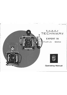 Linhof Super Technika 5 manual. Camera Instructions.